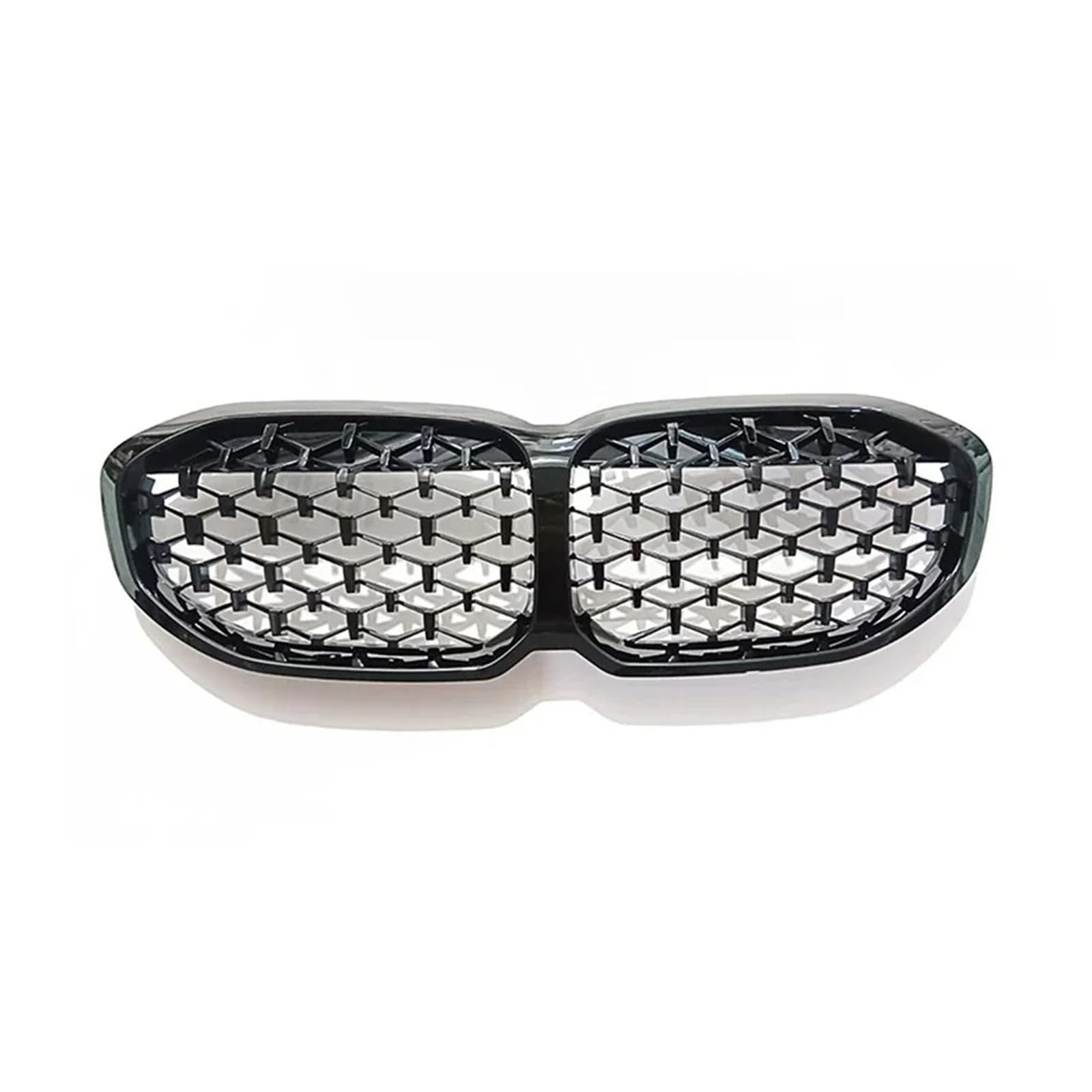 Kühlergrill Für 1er F40 118i 120i 130i 128ti M135i XDrive 2019-2024 Auto-Front-Nierengrills Kühlergrill Doppellamellen-Diamant-Stil Front Kühlergrille(Star Black) von HXVGEGKPYK