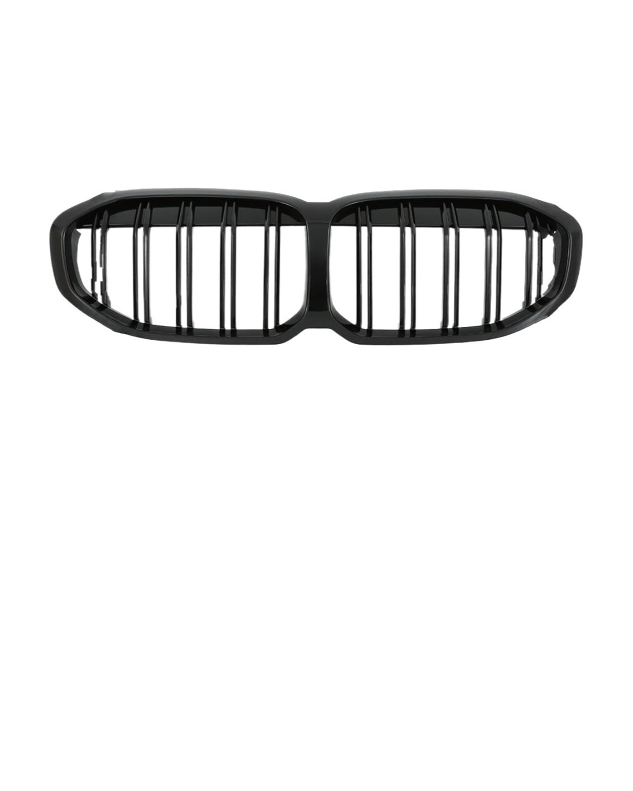 Kühlergrill Für 1er F40 128ti M135i XDrive 118i 2019-2023 Auto Frontstoßstange Einlass Doppellamellengitter Diamantgrill Zubehör Front Kühlergrille(2 Slat Glossy Black) von HXVGEGKPYK
