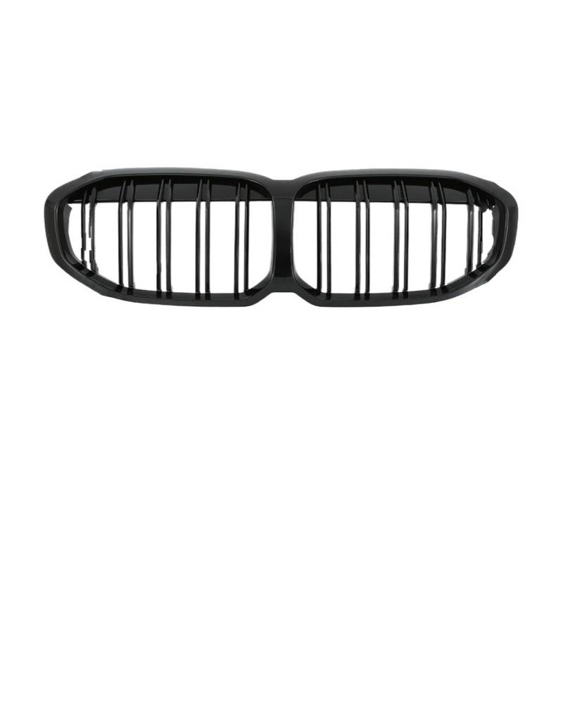 Kühlergrill Für 1er F40 128ti M135i XDrive 118i 2019-2023 Auto Frontstoßstange Einlass Doppellamellengitter Diamantgrill Zubehör Front Kühlergrille(2 Slat Glossy Black) von HXVGEGKPYK