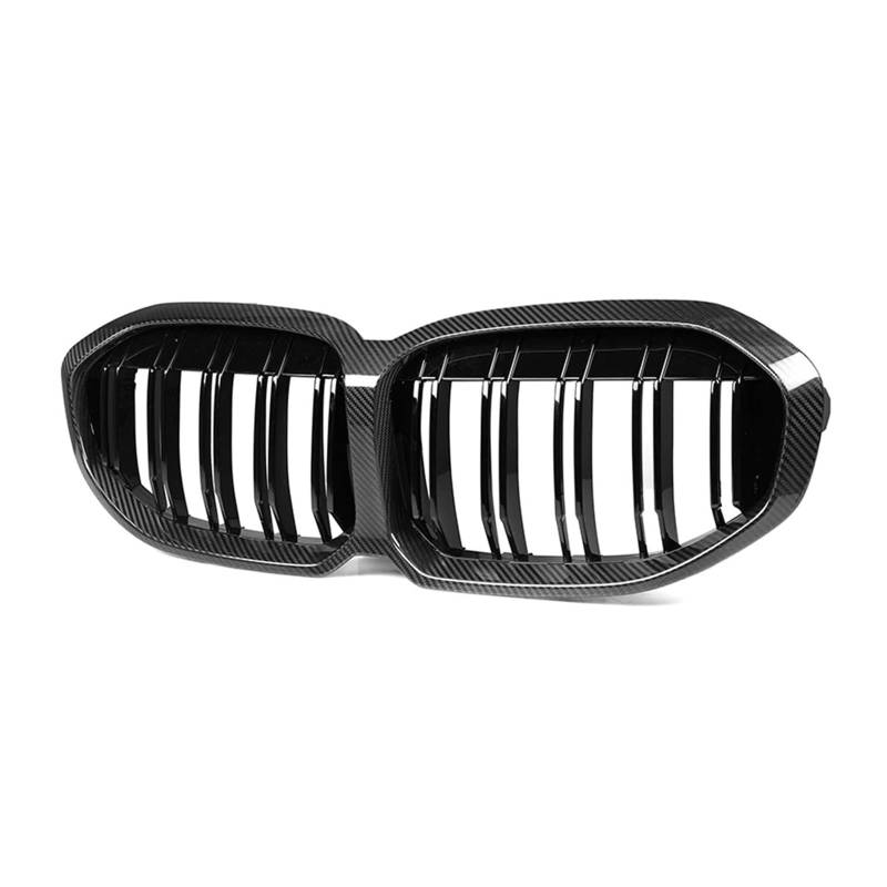 Kühlergrill Für 1er F40 Schrägheck 2021-IN Auto Front Nieren Stoßstange Grille Dry Carbon Fiber Haube Grills Ersatz Teil Front Kühlergrille von HXVGEGKPYK