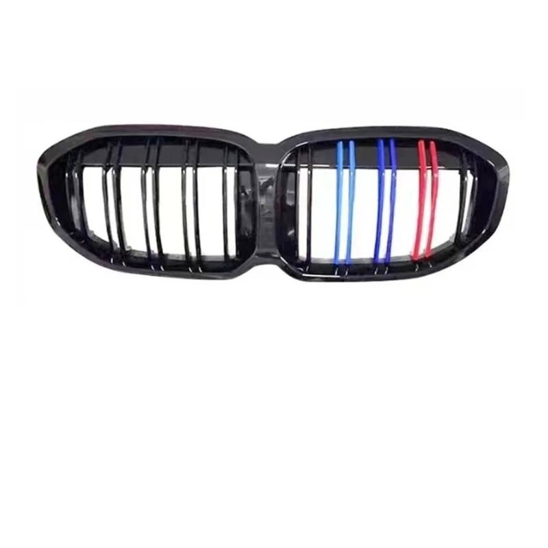 Kühlergrill Für 1er F40 XDrive 118i 120i 128ti 130i M135i 2020-2024 Auto-Front-Kühlergitter-Stoßstangengrill Schwarzglanz-Bodykit Front Kühlergrille(Glossy Black 3 Color) von HXVGEGKPYK