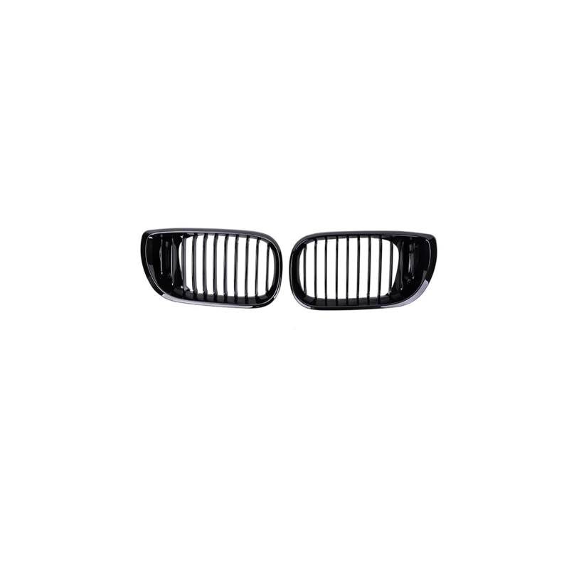 Kühlergrill Für 3Serie E46 320i 350i 2002-2005 Auto Frontstoßstange Renngrill Einzellamelle Nieren-Sportgrill Kühlergrill Vorne(Glossy Black) von HXVGEGKPYK