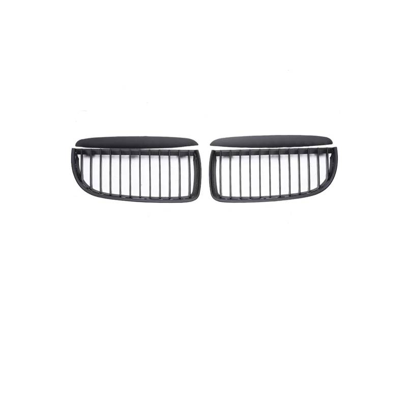 Kühlergrill Für 3Serie E90 E91 2005-2012 Auto Frontstoßstange Kindly Grille Schwarz Racing Grill Carbon Fiber Kühlergrill Vorne(SingleMatte Blk05-08) von HXVGEGKPYK