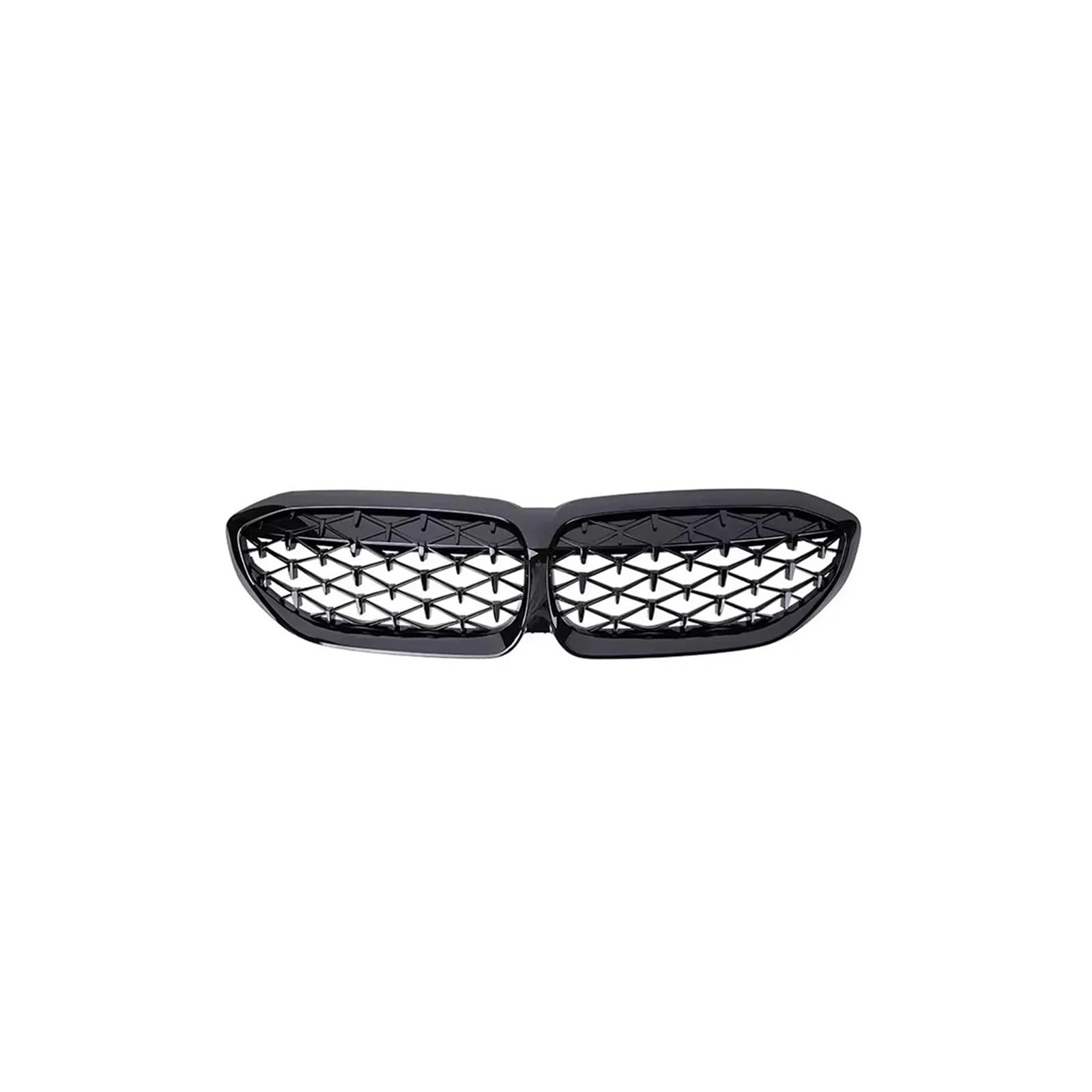 Kühlergrill Für 3Serie G20 G21 318i 320i 320d 330i 340i 340d 2019-2022 Auto Frontstoßstange Nierengrill Kühlergrill Vorne(Diamond-Chrome Black) von HXVGEGKPYK