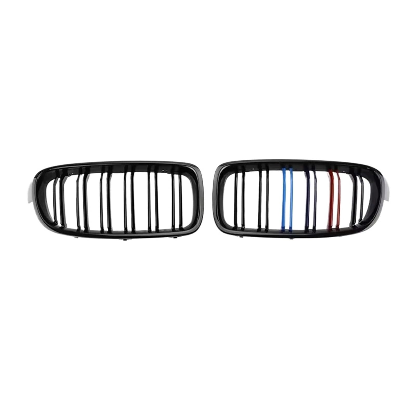 Kühlergrill Für 3er F30 F31 F35 320i 325i 328i 2012-2019 Auto Single Line Style Nierengrill Frontstoßstangengrill Kühler Front Kühlergrille(Double-M-Color) von HXVGEGKPYK