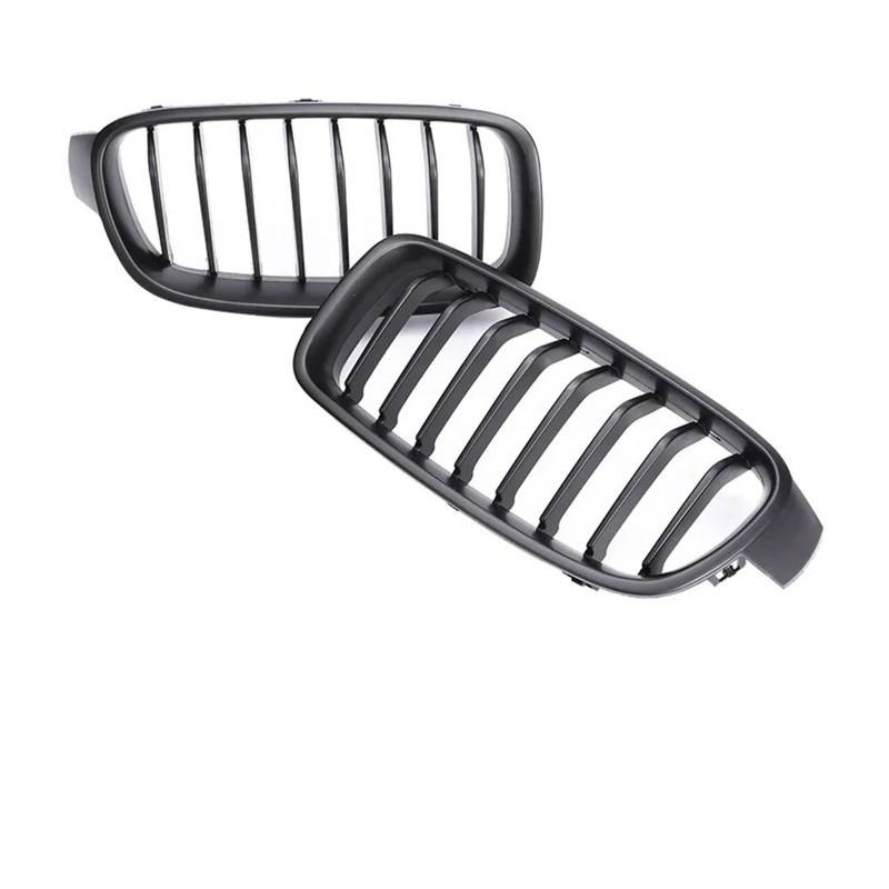 Kühlergrill Für 3er F30 F31 F35 328i 320i 330i 2012-2019 Auto Frontumbau Renngrill Kohlefaser M Farbe Grill Niere Front Kühlergrille(Single 8 Matte Black) von HXVGEGKPYK
