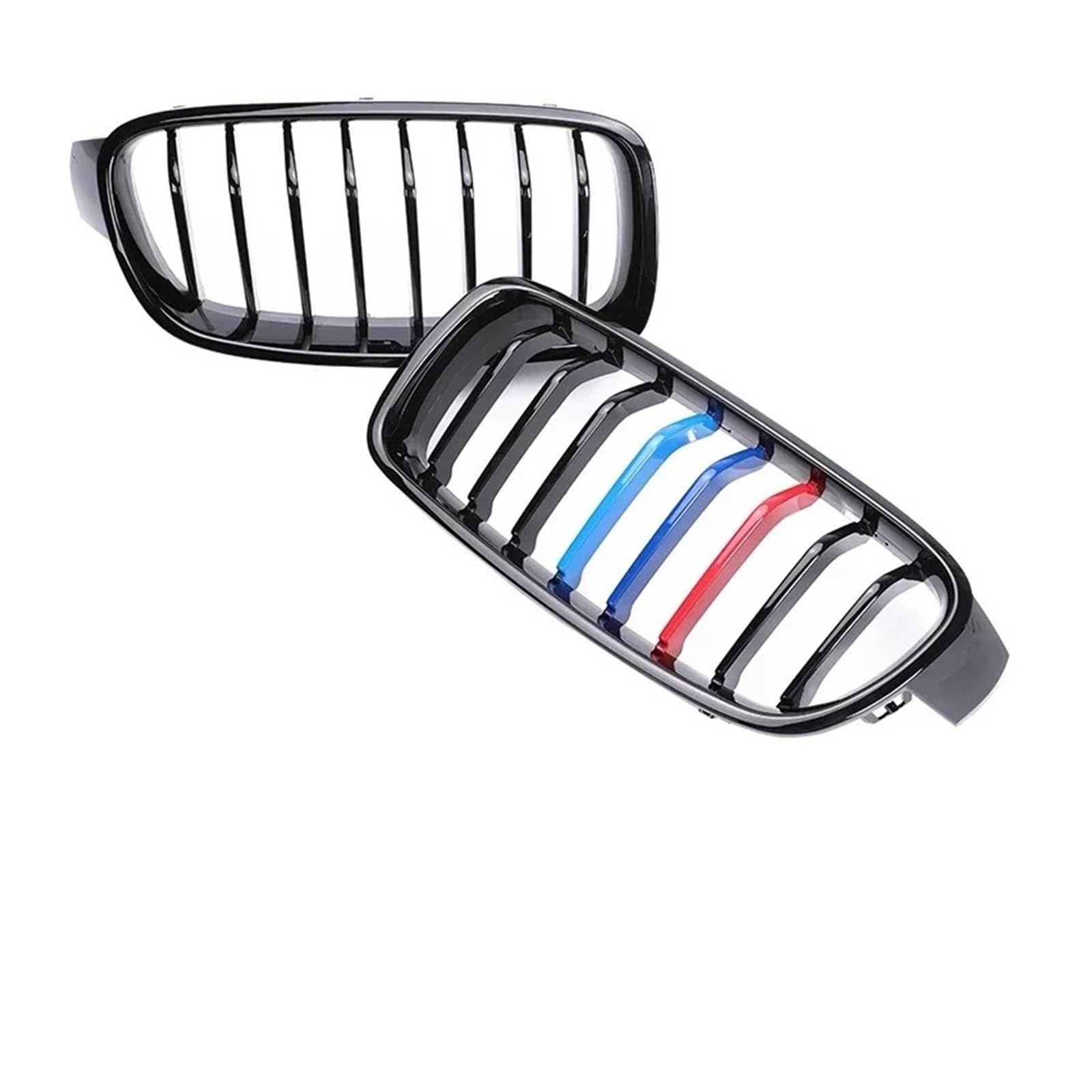 Kühlergrill Für 3er F30 F31 F35 328i 320i 330i 2012-2019 Auto Frontumbau Renngrill Kohlefaser M Farbe Grill Niere Front Kühlergrille(Single 8 m Color) von HXVGEGKPYK
