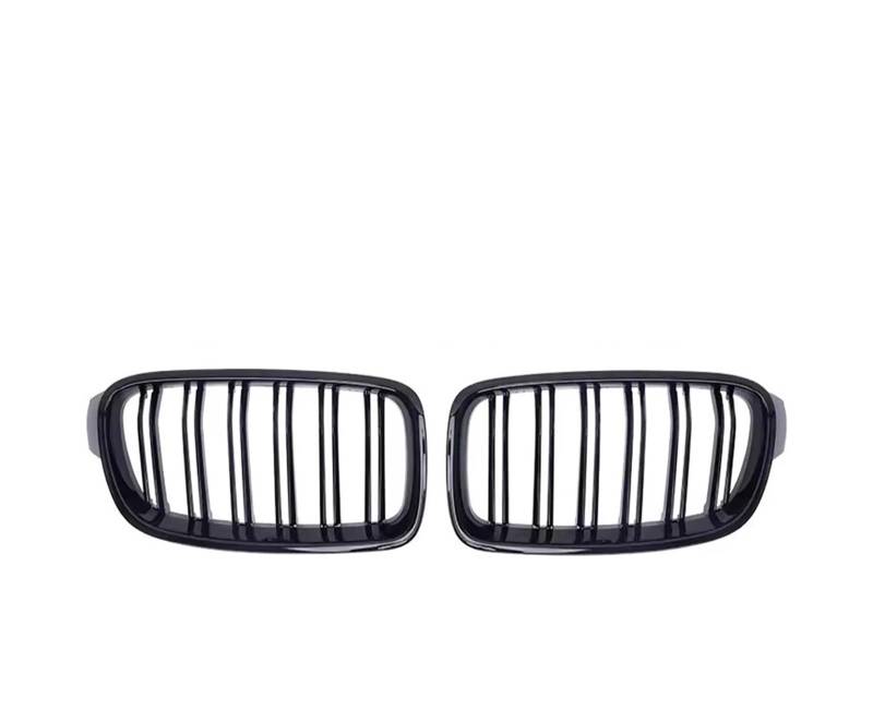 Kühlergrill Für 3er F30 F31 F35 F30 320i 328i 335i 2012-2019 2018 Auto Doppellamellen-Nierengrill Diamanten-Stil Stoßstangengrill Front Kühlergrille(Double-Gloss Black) von HXVGEGKPYK