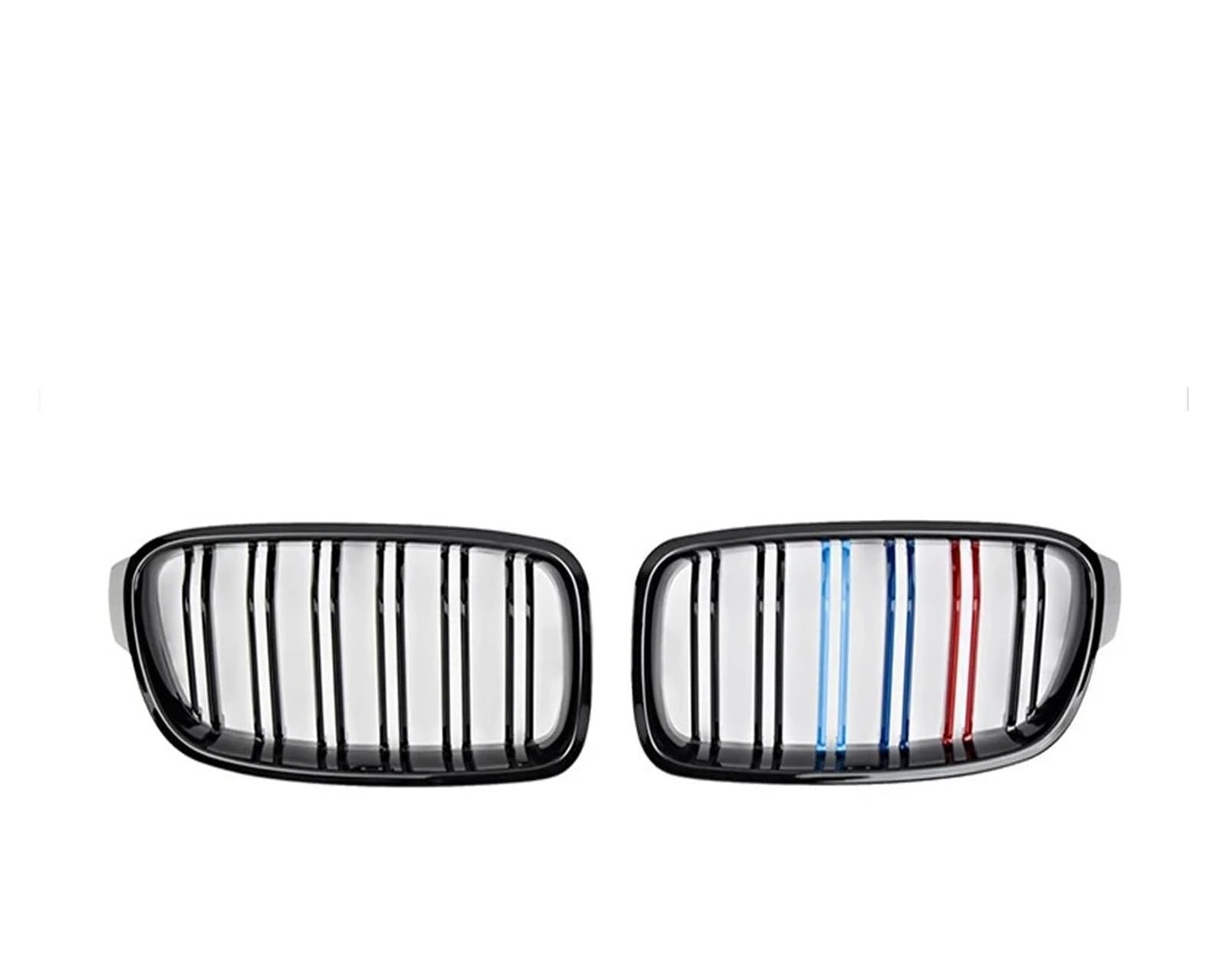 Kühlergrill Für 3er F30 F31 F35 F30 320i 328i 335i 2012-2019 Auto Glanz Schwarz Doppellamellen Matt Schwarz Nieren-Stoßstangengrill Front Kühlergrille(M-Color) von HXVGEGKPYK