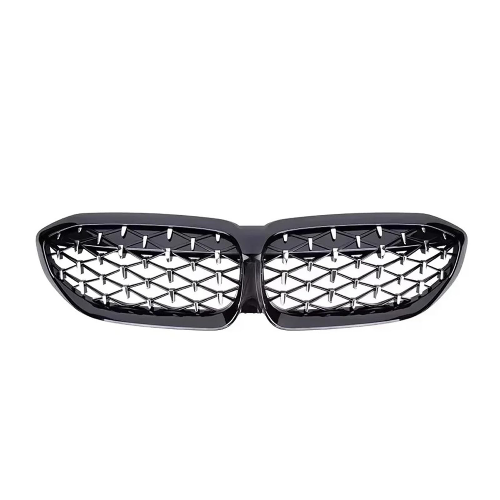Kühlergrill Für 3er G20 G21 320 330i XDrive M340i 2019-2022 Auto Frontstoßstange Nierengrills Glänzend Schwarz Diamanten Stil Grille Front Kühlergrille(Diamond-Chrome Black) von HXVGEGKPYK
