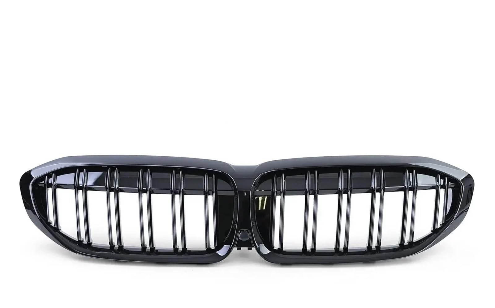 Kühlergrill Für 3er-Serie G20 G21 G28 2019–2022 Auto Frontstoßstange Haube Nierengrill Ersatz Black Diamond Meteor Racing Grilles Front Kühlergrille(2 Slat-Gloss Black) von HXVGEGKPYK