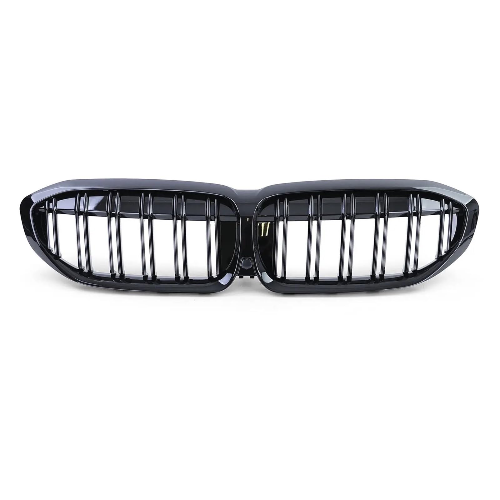 Kühlergrill Für 3er-Serie G20 G28 G21 2019–2022 2021 Auto Black Diamond Meteor Style Frontstoßstange Haube Nierengrill Renngitter Front Kühlergrille(2 Slat-Gloss Black) von HXVGEGKPYK