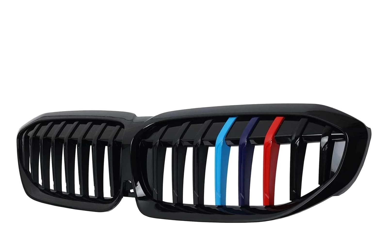 Kühlergrill Für 3er-Serie G20 G28 G21 2019–2022 Auto Frontstoßstange Haube Nierengrill Ersatz Black Diamond Meteor Style Gitter Front Kühlergrille(1 Slat- M Color) von HXVGEGKPYK