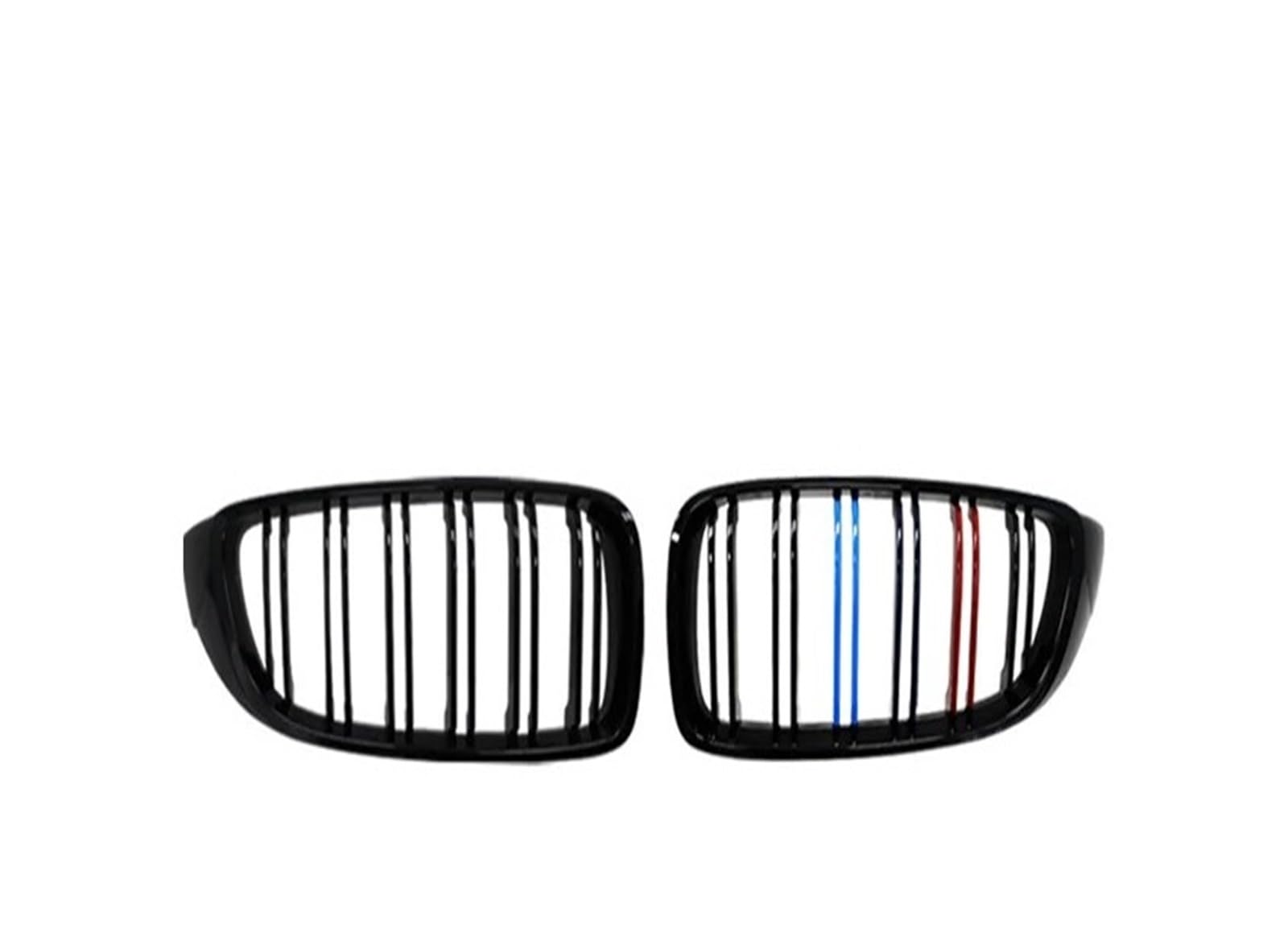 Kühlergrill Für 4er F32 F33 F36 Für M3 F80 Für M4 F82 2012-2018 Auto Doppellamellen-Frontstoßstangengrill Glänzend Schwarz Renngrill Front Kühlergrille(M Colour) von HXVGEGKPYK