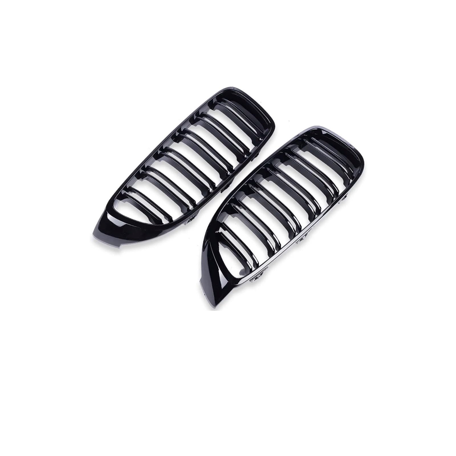 Kühlergrill Für 4er-Serie Für M4 F32 F33 F36 F80 F82 F83 2013-2020 Frontstoßstange Nieren-Carbongrill Glanzschwarz Kühlergrill Vorne(Dual Gloss Black) von HXVGEGKPYK