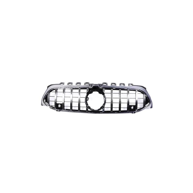 Kühlergrill Für A Für Klasse A35 A45 A200 A180 V177 W177 2019-2022 Auto Frontstoßstange Schwarz Chorme Kühlergrill Kühlergrill Vorne(12 G Chrome) von HXVGEGKPYK
