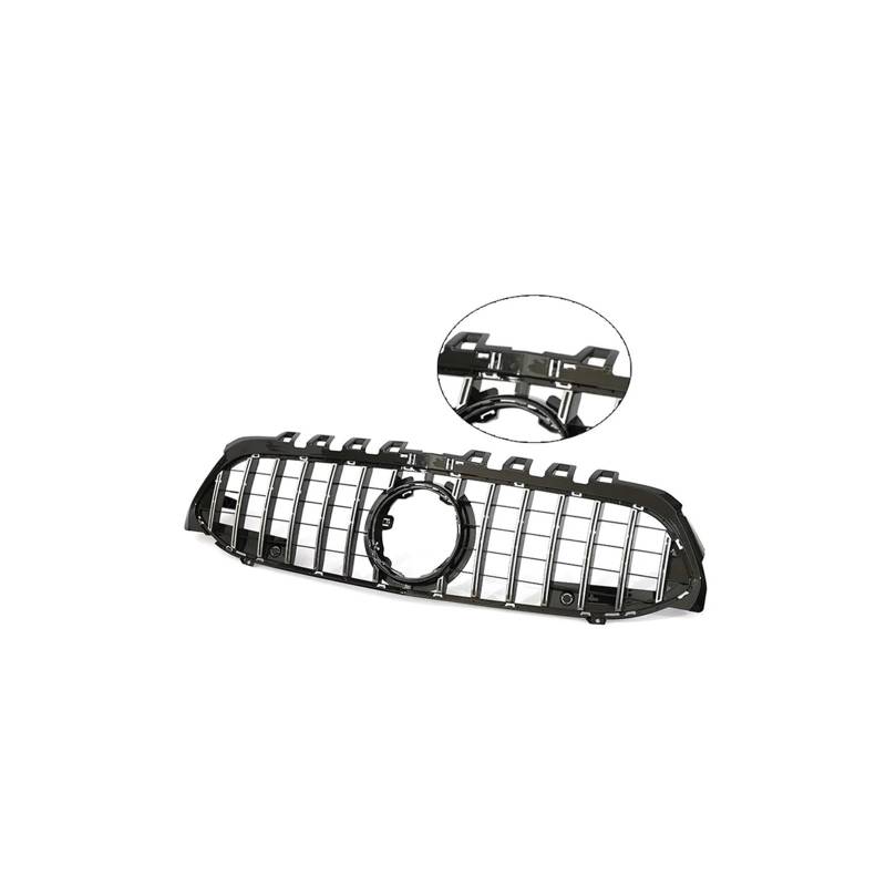 Kühlergrill Für A Für Klasse A35 A45 A200 A180 V177 W177 2019-2022 Auto Frontstoßstange Schwarz Chorme Kühlergrill Kühlergrill Vorne(14 G Chrome WO Cam) von HXVGEGKPYK