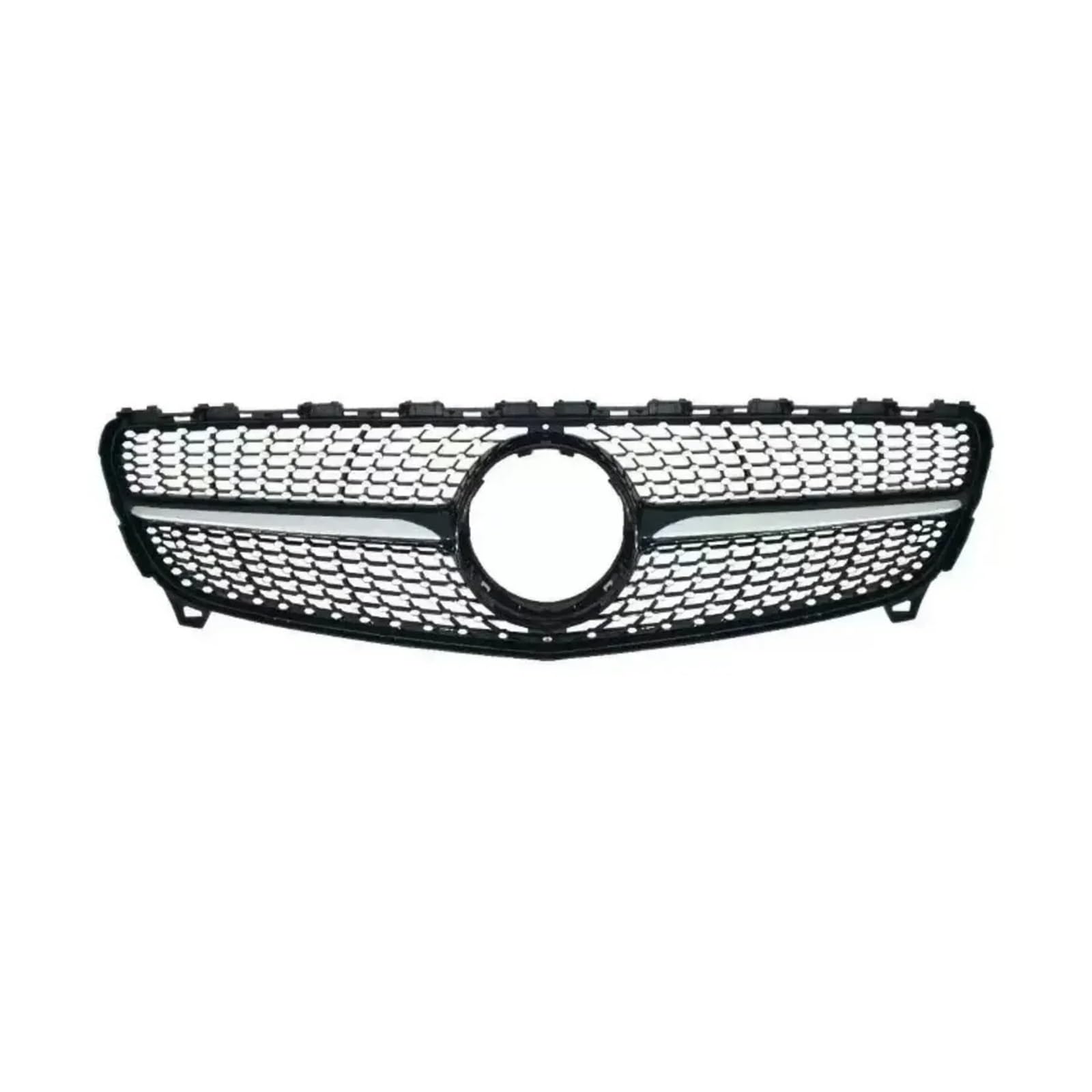 Kühlergrill Für A-Klasse W176 A200 A180 A250 A260 A45 Für AMG Auto Front Stoßstange Grill Maske Kühlergrill Kühlergrill Vorne(13-15 Black) von HXVGEGKPYK