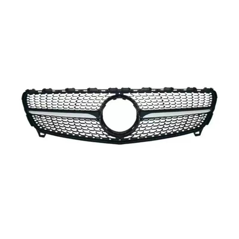 Kühlergrill Für A-Klasse W176 A200 A180 A250 A260 A45 Für AMG Auto Front Stoßstange Grill Maske Kühlergrill Kühlergrill Vorne(13-15 Black) von HXVGEGKPYK