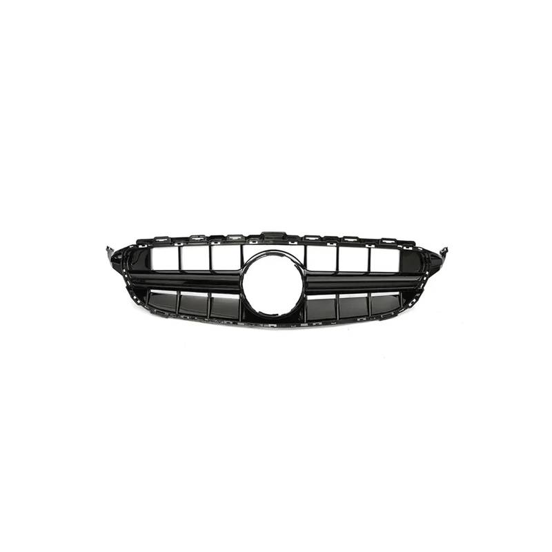 Kühlergrill Für C Für Klasse W205 C180 C200 C300 C350 2014-2021 Kühlergrill ABS Schwarz Ohne/mit Kameraloch Kühlergrill Vorne(14-18 E63S B Without) von HXVGEGKPYK