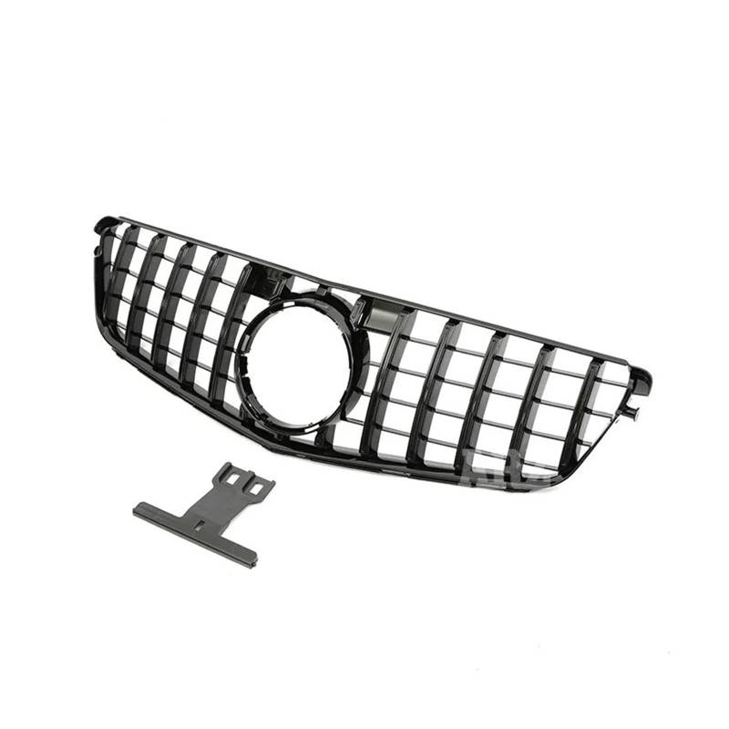 Kühlergrill Für C-Klasse W204 C180 C200 C300 C350 2008-2013 Diamanten Stil Grill Front Air Kühlergrill Für AMG Kühlergrill Vorne(G Black) von HXVGEGKPYK