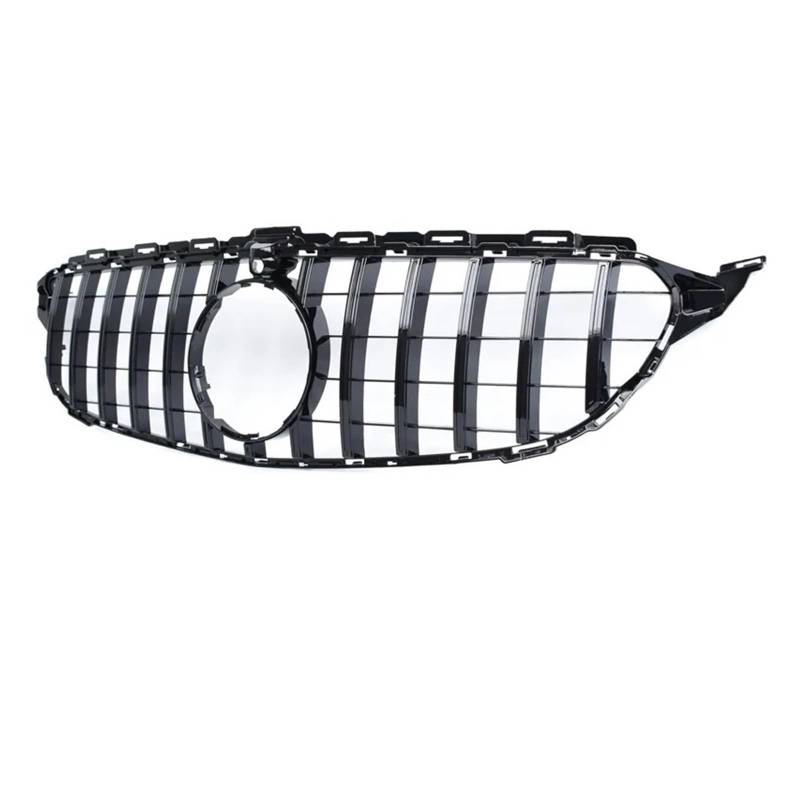 Kühlergrill Für C-Klasse W205 Aloon S205 Kombi A205 Cabrio C205 Coupé 2015-2020 Auto-Frontkühlergrill Ersatz-Diamantengrill Front Kühlergrille(Cam 2015-2017 Black) von HXVGEGKPYK