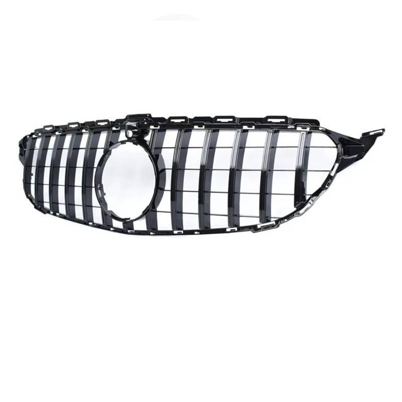 Kühlergrill Für C-Klasse W205 Aloon S205 Kombi A205 Cabrio C205 Coupé 2015-2020 Auto-Frontkühlergrill Ersatz-Diamantengrill Front Kühlergrille(Cam 2018-2020 Black) von HXVGEGKPYK