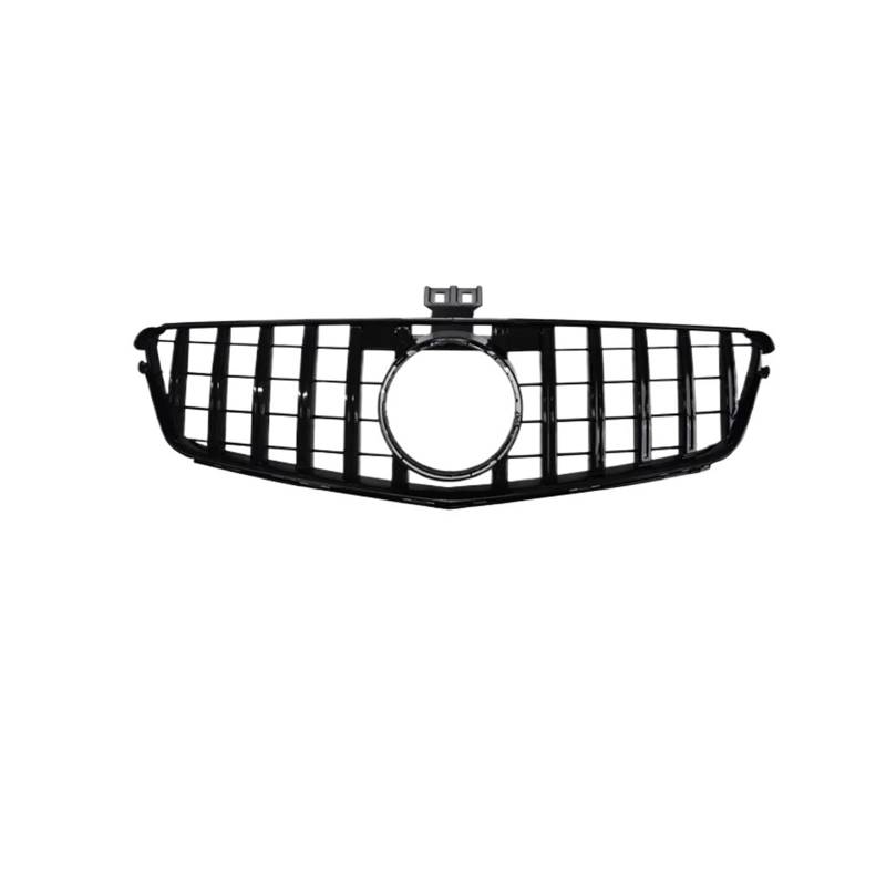 Kühlergrill Für C W204 C43 C180 C200 C250 C300 Für GT Diamond 2007-2014 Auto-Tuning Perfect Match Frontstoßstangengrill Haubengrill Front Kühlergrille(G Black) von HXVGEGKPYK