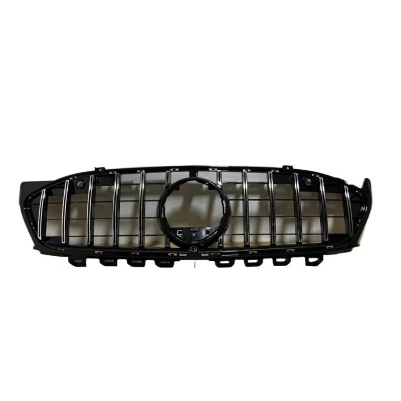 Kühlergrill Für CLA C118 W118 CLA45 Für GT Style 2019-2023 Auto Frontstoßstange Haube Nierengrill Ersatz Schwarze Renngitter Front Kühlergrille(Silver) von HXVGEGKPYK