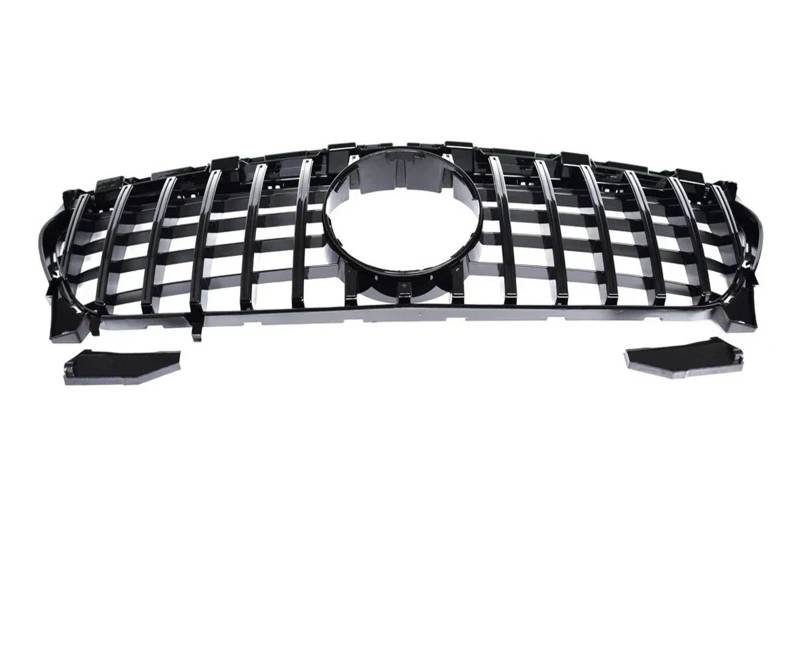 Kühlergrill Für CLA-Klasse X117 C117 Coupé CLA250 CLA200 W117 Für GT 2013-2019 Auto Fronthaube Kühlergrill Shooting Brake Grill Front Kühlergrille(7 Black 13-19) von HXVGEGKPYK