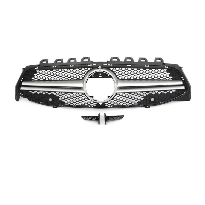 Kühlergrill Für CLA W118 C118 X118 CLA180 200 250 CLA45 35 Diamant Für Für GT 2019-2023 Auto Front Stoßstange Kühlergrill Zubehör Front Kühlergrille(C Silver W) von HXVGEGKPYK
