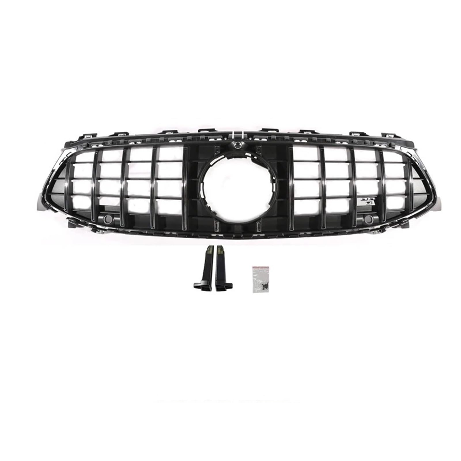 Kühlergrill Für CLA W118 CLA180 CLA200 CLA250 CLA260 CLA45 Für GT Diamond Für Style 2019-2024 2023 Auto Frontstoßstangengrill Front Kühlergrille(2024 G Silver) von HXVGEGKPYK