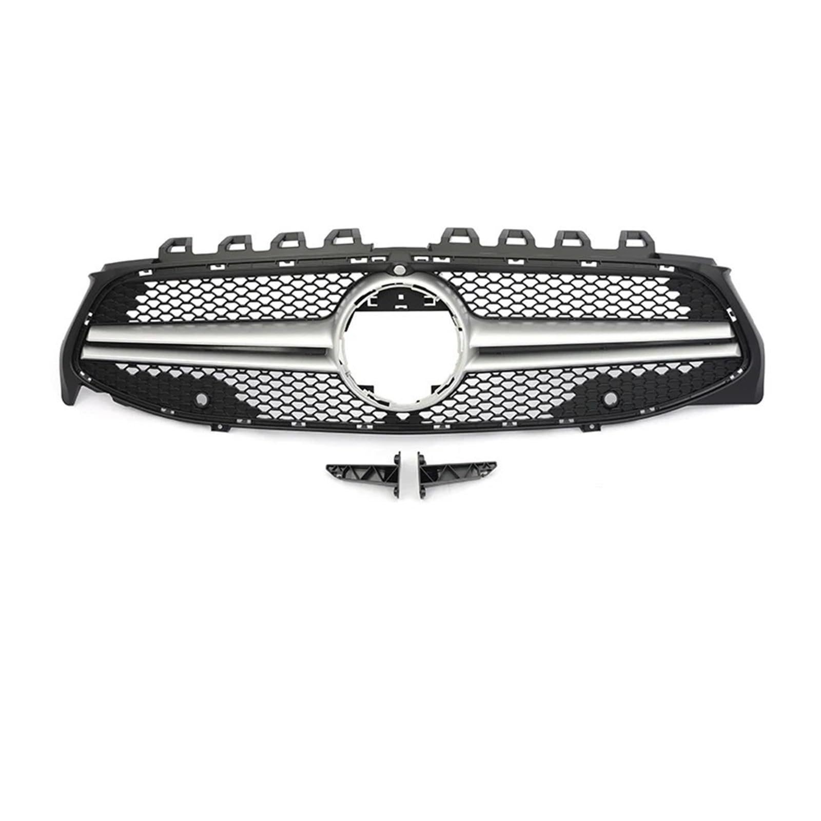 Kühlergrill Für CLA W118 CLA180 CLA200 CLA250 CLA260 CLA45 Für GT Diamond Für Style 2019-2024 2023 Auto Frontstoßstangengrill Front Kühlergrille(C Sliver with) von HXVGEGKPYK