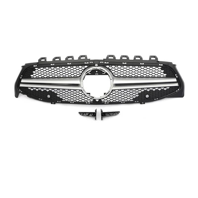 Kühlergrill Für CLA W118 CLA180 CLA200 CLA250 CLA260 CLA45 Für GT Diamond Für Style 2019-2024 2023 Auto Frontstoßstangengrill Front Kühlergrille(C Sliver with) von HXVGEGKPYK