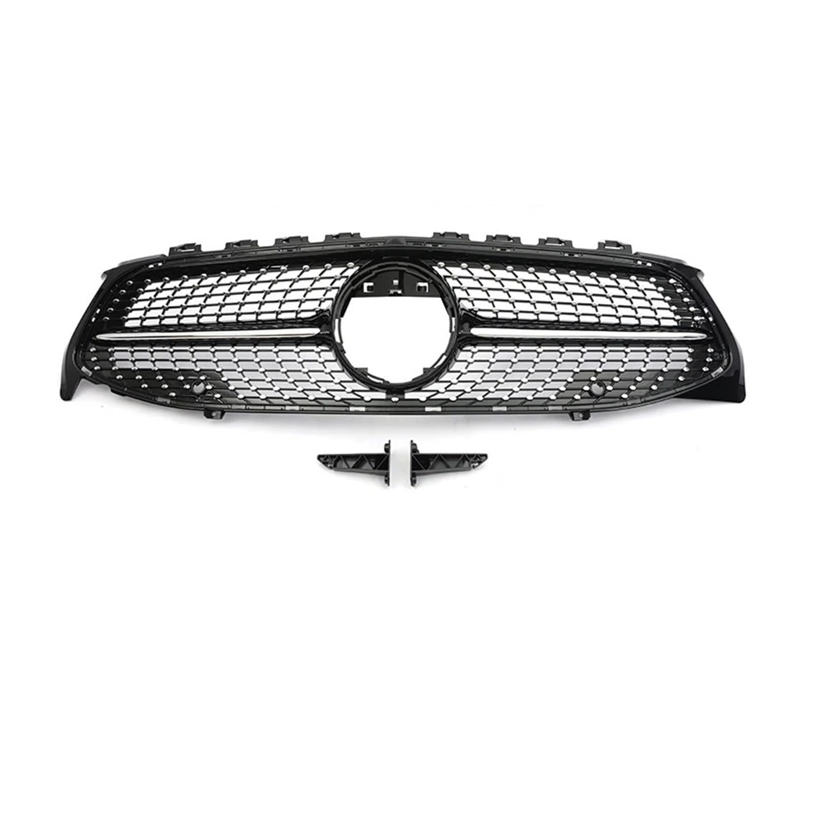Kühlergrill Für CLA W118 CLA180 CLA200 CLA250 CLA260 CLA45 Für GT Diamond Für Style 2019-2024 2023 Auto Frontstoßstangengrill Front Kühlergrille(Diamond Black WO) von HXVGEGKPYK