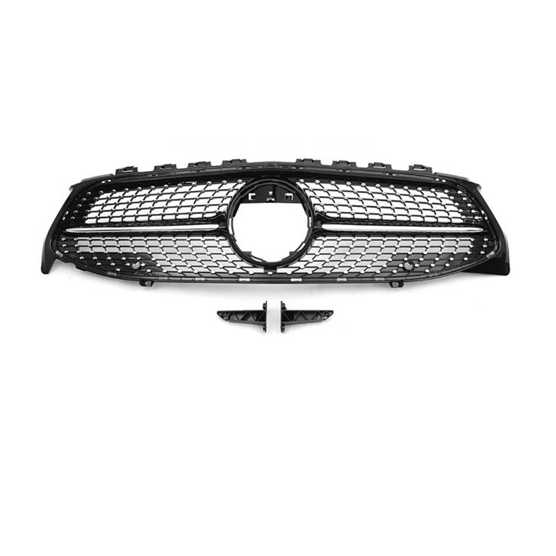 Kühlergrill Für CLA W118 CLA180 CLA200 CLA250 CLA260 CLA45 Für GT Diamond Für Style 2019-2024 2023 Auto Frontstoßstangengrill Front Kühlergrille(Diamond Black WO) von HXVGEGKPYK