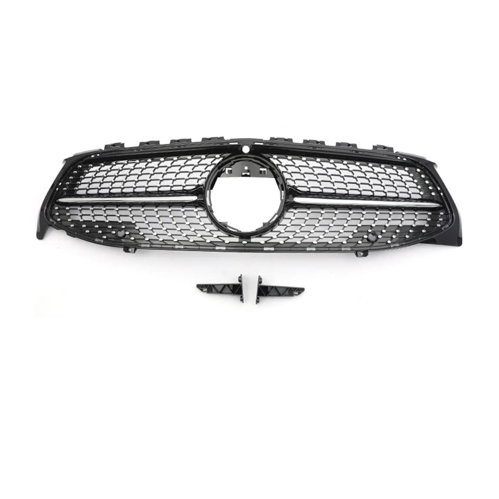 Kühlergrill Für CLA W118 CLA180 CLA200 CLA250 CLA260 CLA45 Für GT Diamond Für Style 2019-2024 2023 Auto Frontstoßstangengrill Front Kühlergrille(Diamond Black with) von HXVGEGKPYK