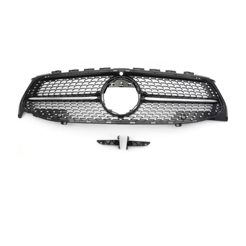 Kühlergrill Für CLA W118 CLA180 CLA200 CLA250 CLA260 CLA45 Für GT Diamond Für Style 2019-2024 2023 Auto Frontstoßstangengrill Front Kühlergrille(Diamond Black with) von HXVGEGKPYK