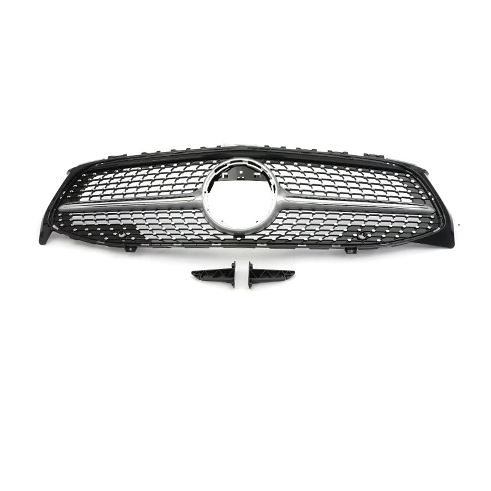Kühlergrill Für CLA W118 CLA180 CLA200 CLA250 CLA260 CLA45 Für GT Diamond Für Style 2019-2024 2023 Auto Frontstoßstangengrill Front Kühlergrille(Diamond Sliver WO) von HXVGEGKPYK