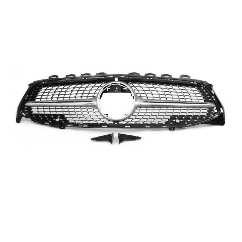 Kühlergrill Für CLA W118 CLA180 CLA200 CLA250 CLA260 CLA45 Für GT Diamond Für Style 2019-2024 2023 Auto Frontstoßstangengrill Front Kühlergrille(Diamond Sliver with) von HXVGEGKPYK