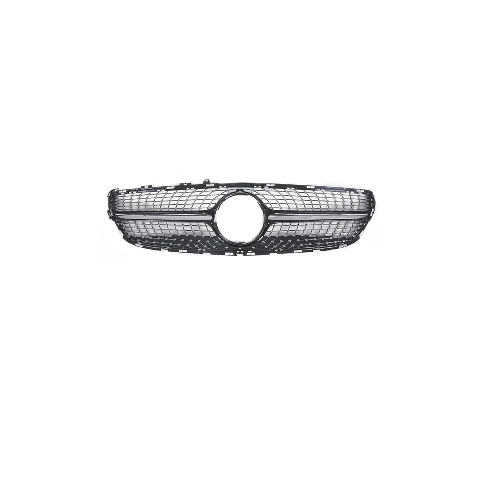 Kühlergrill Für CLS W218 2011-2018 Auto Vorderen Stoßfänger Diamant Racing Grill Kühlergrill Vorne(Dia Black WO 14-18) von HXVGEGKPYK