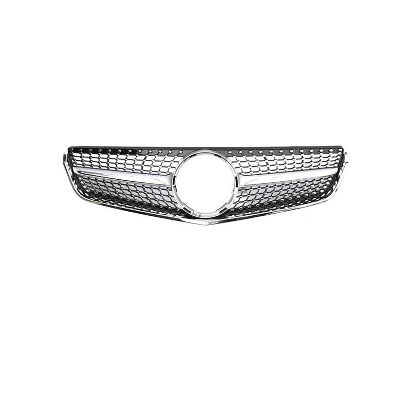 Kühlergrill Für E-Klasse Für Coupé W207 C207 E200 E260 E300 2009-2016 Auto Stoßstangengrill Diamantgrill Kühlergrill Vorne(09-13 Diamond Sliver) von HXVGEGKPYK