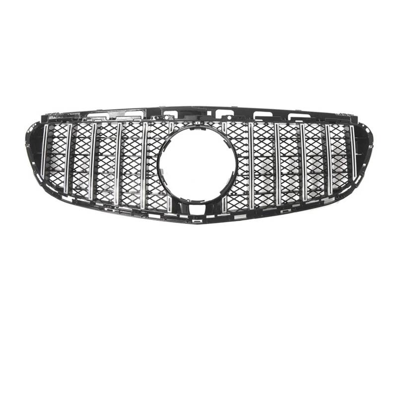 Kühlergrill Für E-Klasse W212 E200 E250 E350 E550 Für GTR Style 2014-2016 Auto Chrom Grill Mesh Diamonds Style Front Racing Grille Front Kühlergrille(G -Silver WNet) von HXVGEGKPYK