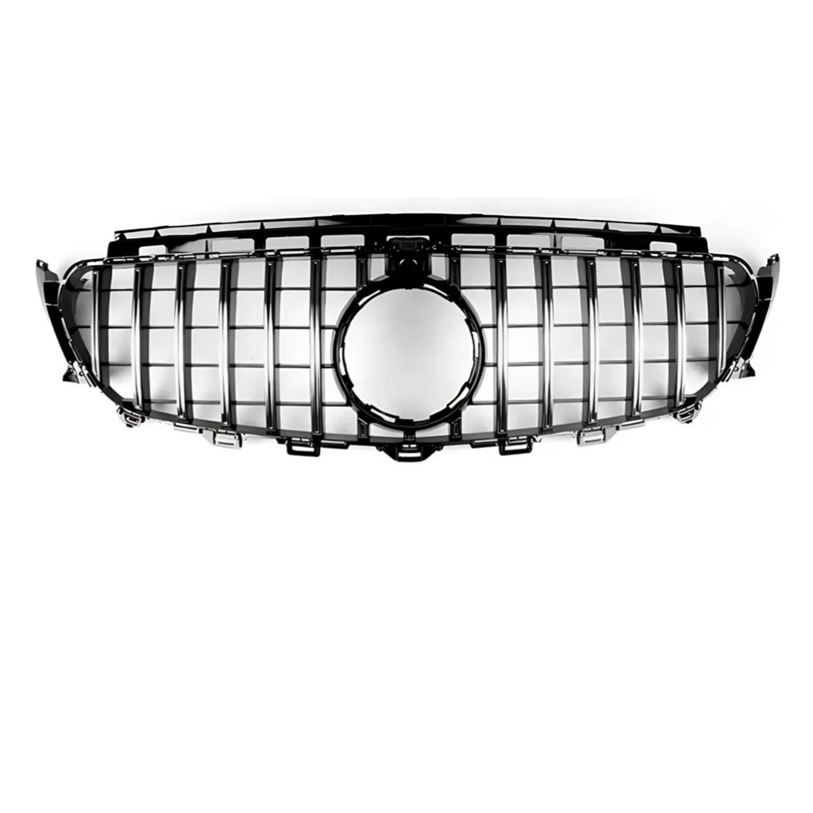 Kühlergrill Für E-Klasse W213 C238 Für GT Diamond E63 Style 2016-2020 Fronteinlassgitter Stoßstangengrill-Maskengitter Mittelnetz Front Kühlergrille(G Chrome Silvery) von HXVGEGKPYK
