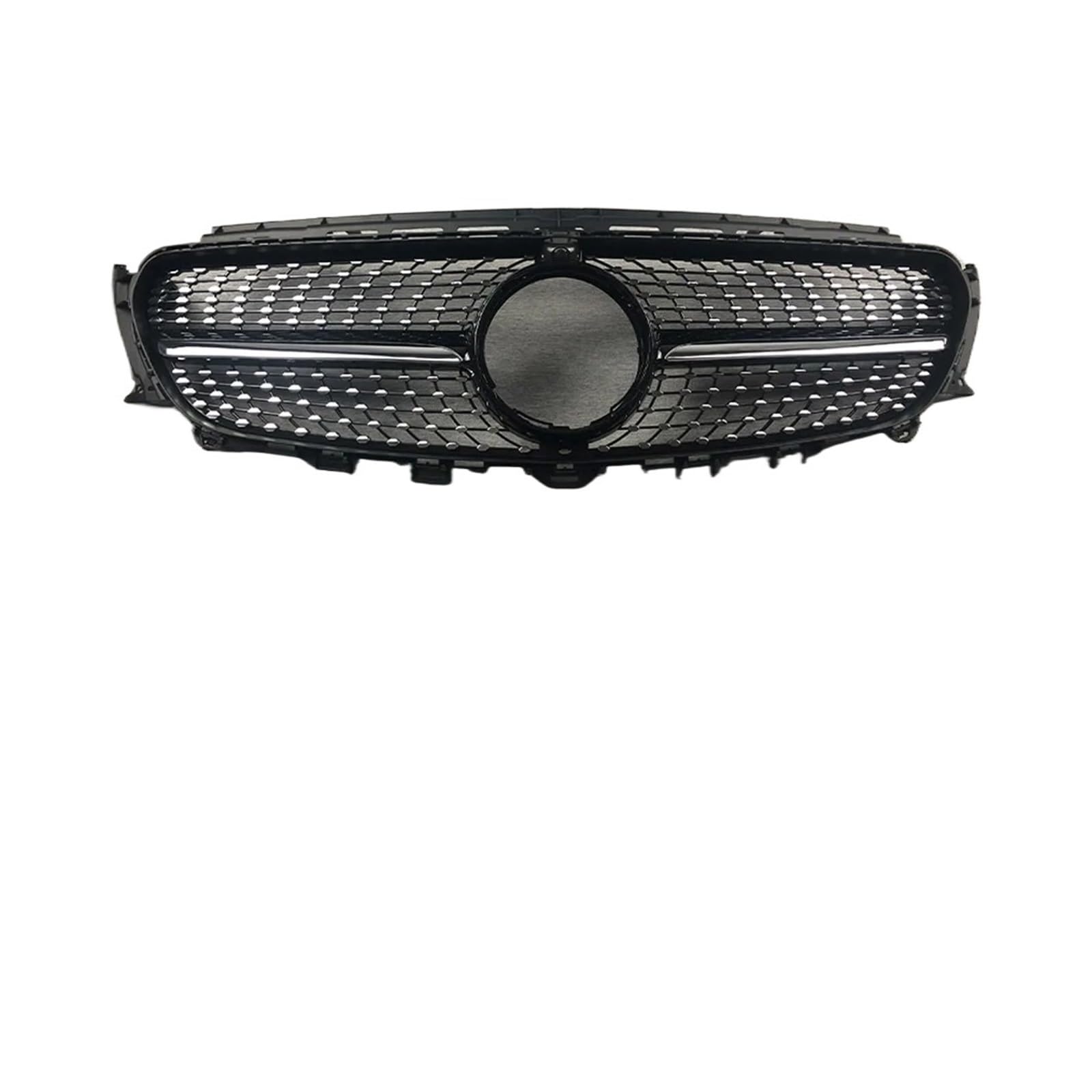 Kühlergrill Für E W213 C238 A238 Für GT Diamond E63 Style 2016-2020 Auto Mittelgitter Frontstoßstangengrill Einlassgrill Tuning Front Kühlergrille(Diamond Black) von HXVGEGKPYK