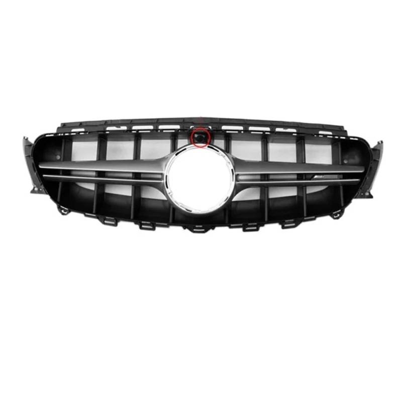 Kühlergrill Für E200 E300 E250 E320 E350 E400 E43 E450 W238 W213 Für GT Coupé 2016+ Auto Mesh Frontgrill Mit Kameralochgitter Front Kühlergrille(Silver Camera Hole) von HXVGEGKPYK