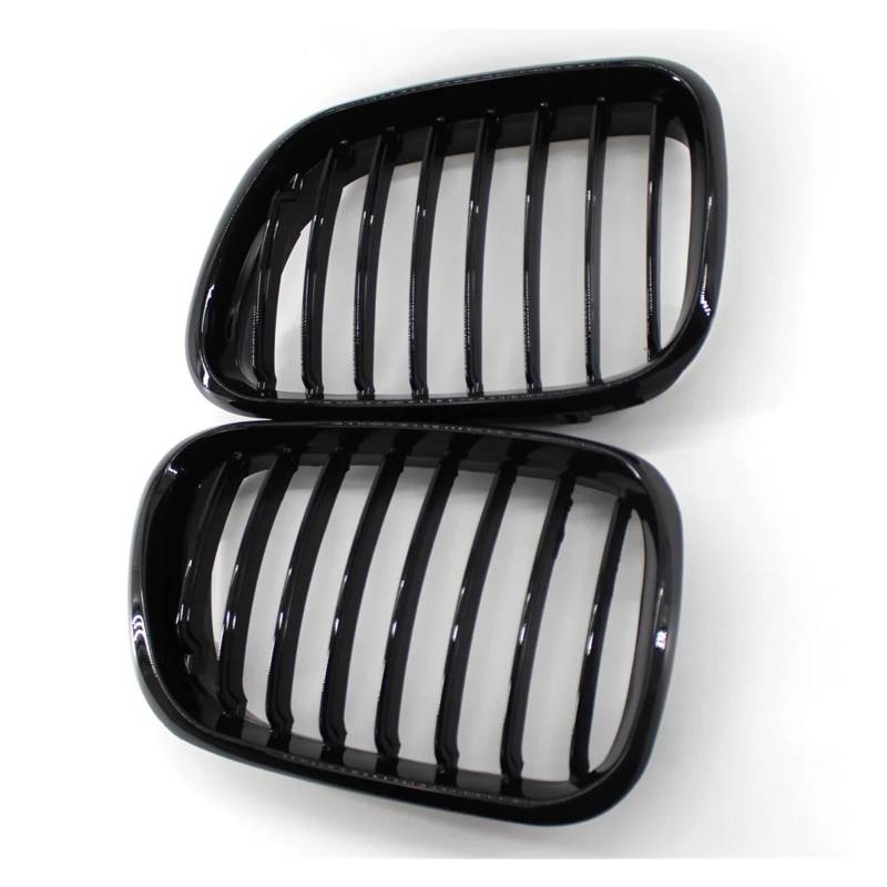 Kühlergrill Für E53 Für X5 1999 2000 2001 2002 2003 Auto-Styling Front Gloss Black Nieren-Sportgitter Haubengrill Front Kühlergrille von HXVGEGKPYK