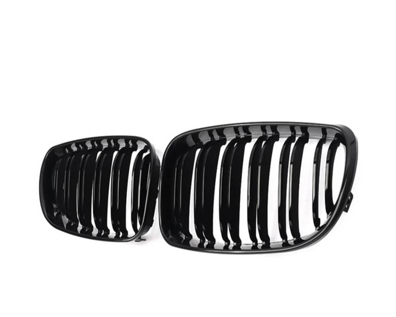 Kühlergrill Für E81 E87 E88 E82 128I 130I 135I 2007-2011 Autogitter Frontstoßstange Nierengrill Doppellamellengrill Renngrills Front Kühlergrille(Gloss Black 07-11) von HXVGEGKPYK