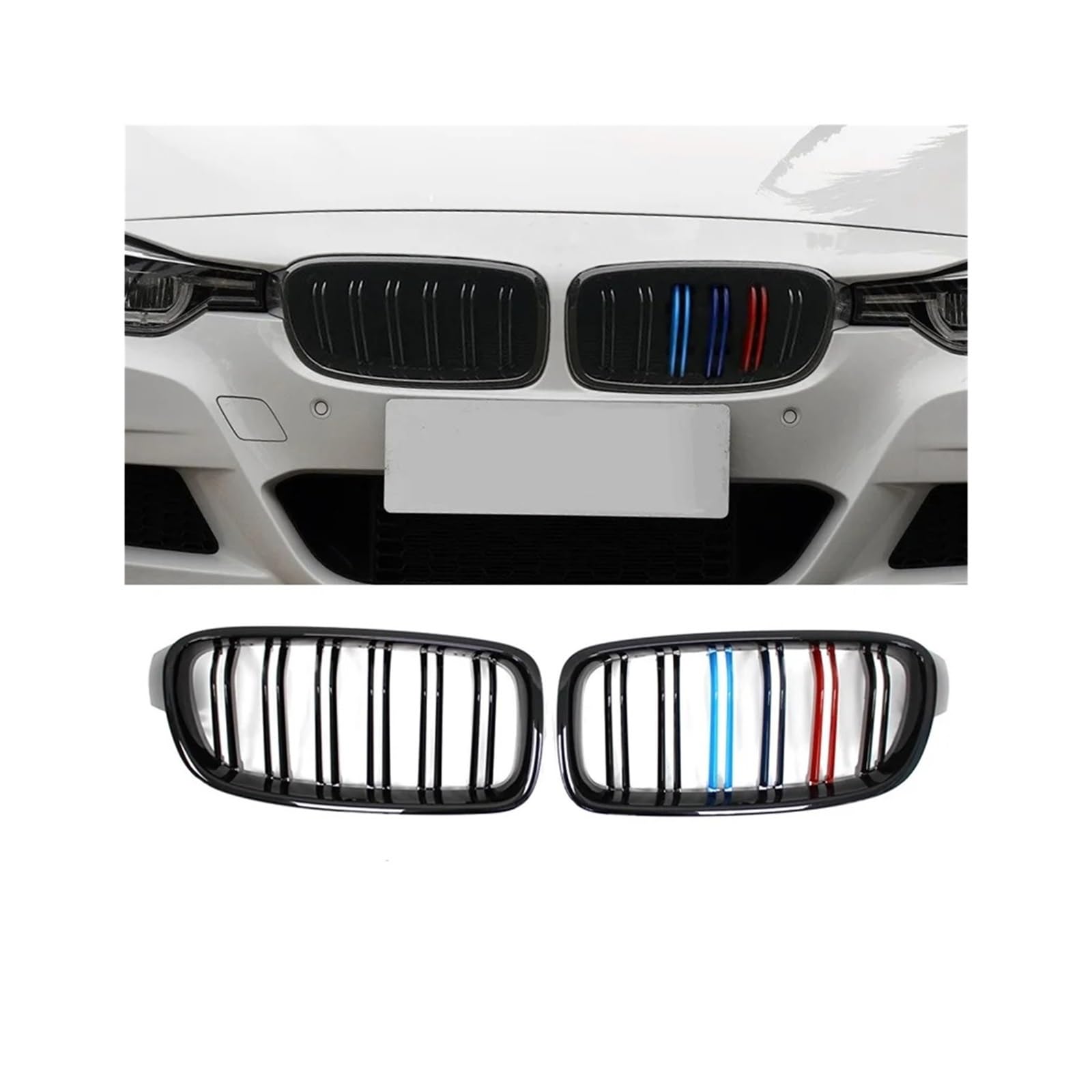 Kühlergrill Für F30 F31 F35 320i 325i 328i 2011 2012 2013 2014 2015 2016 2017 2018 Auto-Styling Front Niere Kühlergrill Kühlergrill Vorne(3 Color) von HXVGEGKPYK