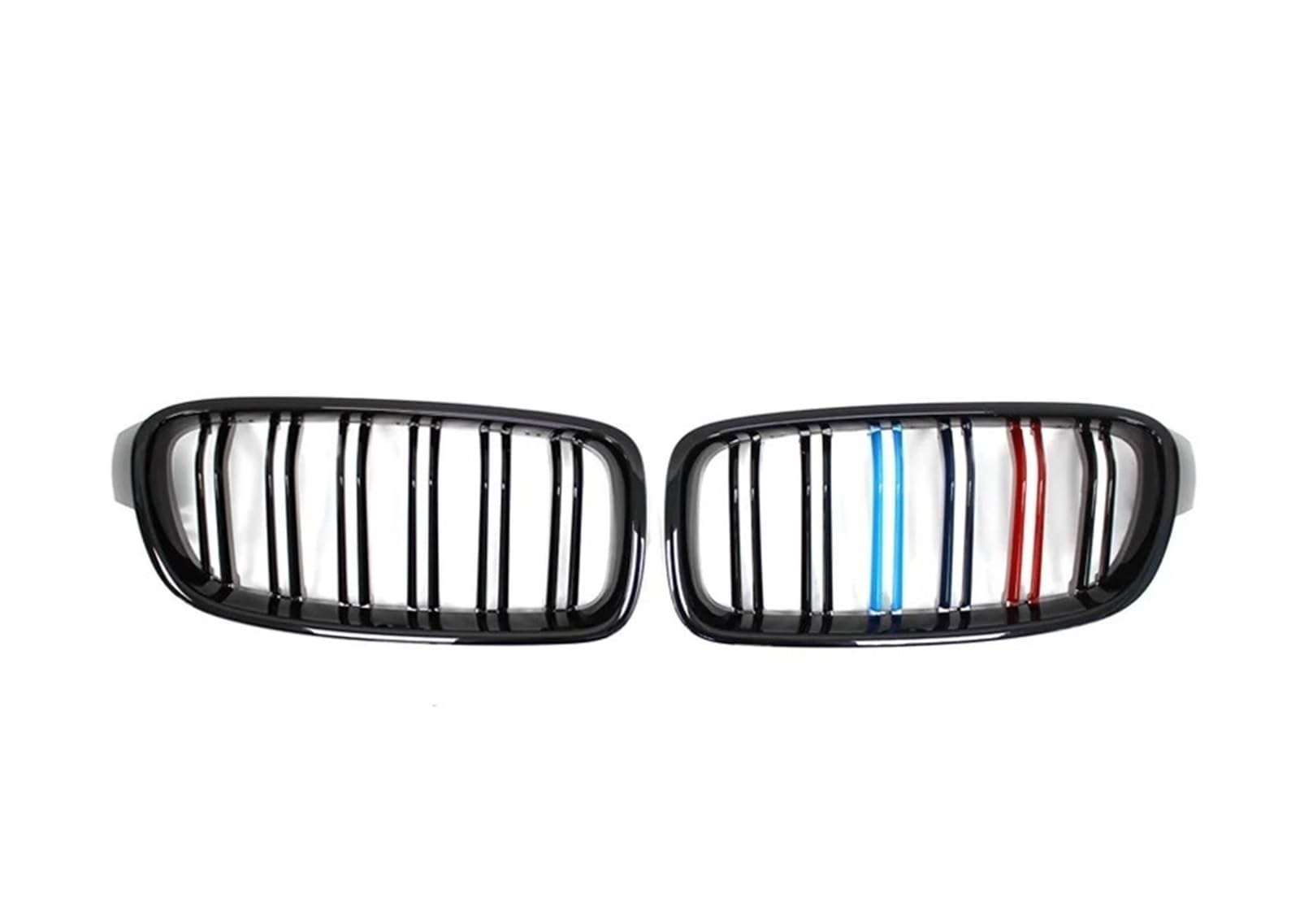 Kühlergrill Für F30 F31 F35 320i 325i 328i 2012-2015 2016 2017 2018 Auto-Styling Frontnierengrill Doppellamellengrill ABS Zubehör Front Kühlergrille(M Color) von HXVGEGKPYK